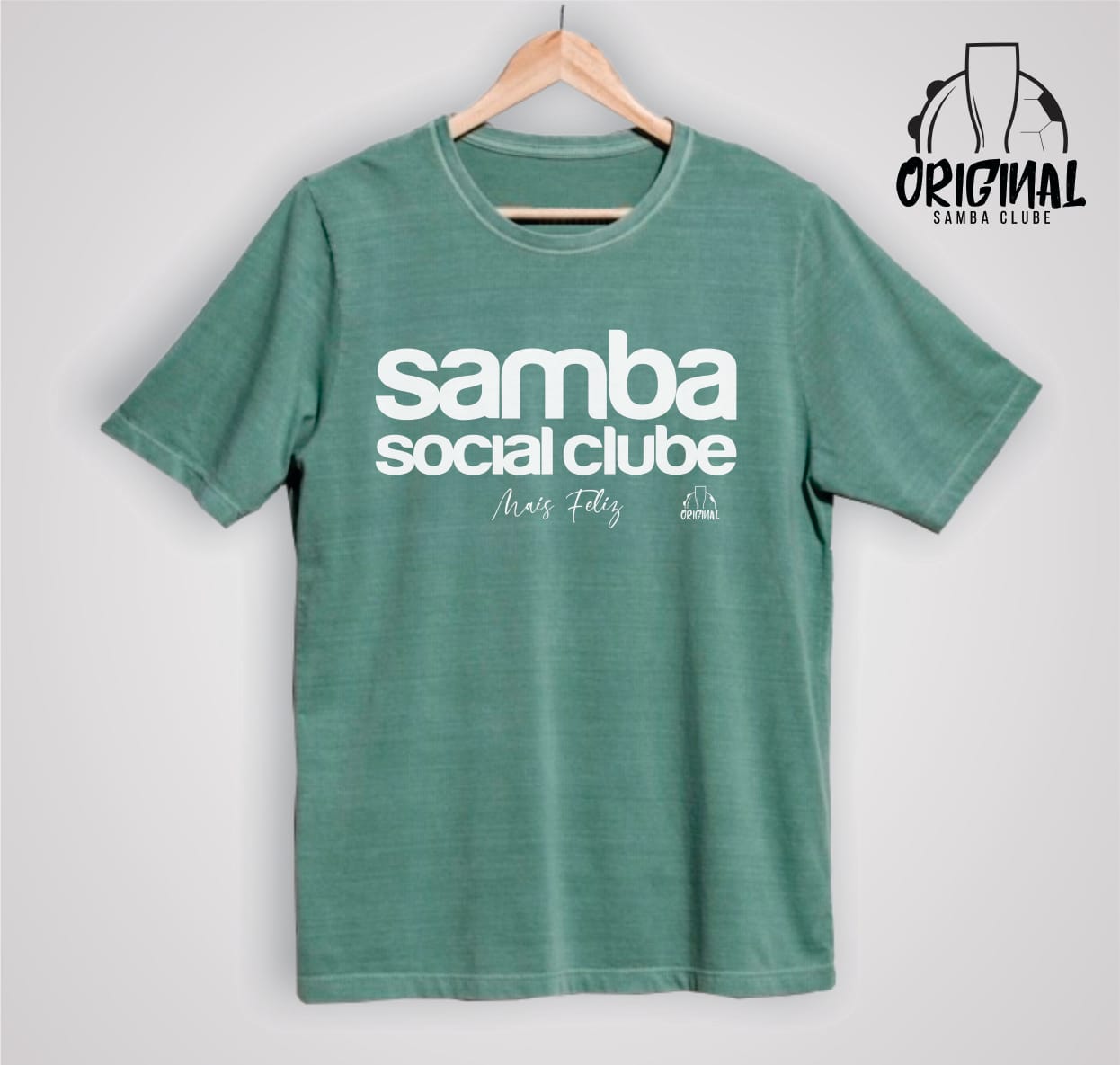Camisa Mais Feliz - Samba Social Clube