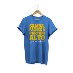 Camisa Estonada Samba x Pagode: Igual, mas diferente